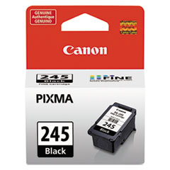 Canon® 8279B001 (PG-245) ChromaLife100+ Ink, 180 Page-Yield, Black
