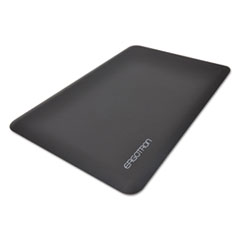 Ergotron® WorkFit Anti-Fatigue Floor Mat, 24 x 36, Black