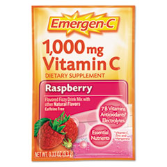 Emergen-C® Immune Defense Drink Mix, Raspberry, .3oz Packet, 50/Pack
