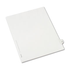 Avery® Allstate-Style Legal Exhibit Side Tab Divider, Title: 29, Letter, White, 25/Pack