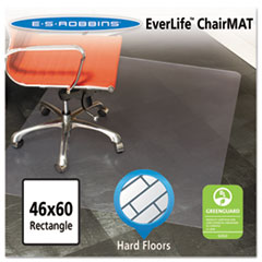 ES Robbins® 46x60 Rectangle Chair Mat, Multi-Task Series for Hard Floors, Heavier Use