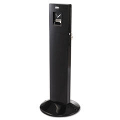 Rubbermaid® Commercial Metropolitan Smokers' Station, Weighted Base, 1.6 gal, Galvanized Liner, 42.8 x 16.8