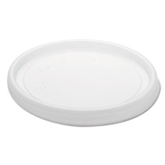 SOLO® Non-Vented Cup Lids, Fits 6 oz Cups, 2, 3.5, 4 oz Food Containers, Translucent, 1,000/Carton