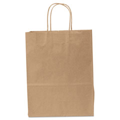 General Paper Shopping Bag, 60lb Kraft, Heavy-Duty 10 x 5 x 13, 250 bags