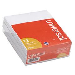 Universal® Scratch Pads, Unruled, 3 x 5, White, 100 Sheets, 12/Pack