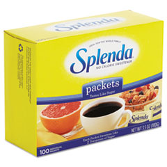 Splenda® No Calorie Sweetener Packets, 0.035 oz Packets, 1200 Carton