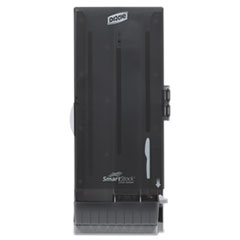 Dixie® SmartStock Utensil Dispenser, Holds 120 Knives, 10 x 8.75 x 24.75, Translucent Black