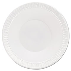 Dart® Quiet Classic Laminated Foam Dinnerware, Bowls, 5 to 6 oz, White, 125/Pack, 8 Packs/Carton