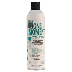 Franklin Cleaning Technology® One Moment Foamy Cleaner and Disinfectant, Citrus, 18 oz Aerosol Spray, 12/Carton