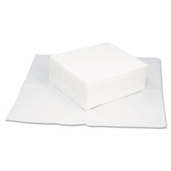 HOSPECO® TASKBrand Grease and Oil Wipers, Quarterfold, 12 x 13 1/4, White, 50/Pack