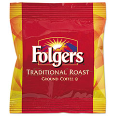 Folgers® Ground Coffee Fraction Packs, Traditional Roast, 2oz, 42/Carton