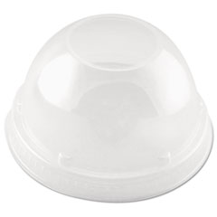 Dart® Dome-Top Cold Cup Lids, Fits 16 oz, Clear, 1,000/Carton