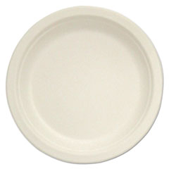 Stalk Market® Compostable Tableware, 10" Plate, Beige, 500/Box