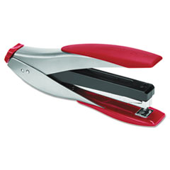 Swingline® SmartTouch Stapler, Full Strip, 25-Sheet Capacity, Silver/Red