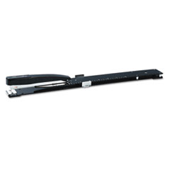 Swingline® Heavy-Duty Long Reach Stapler, Full Strip, 20-Sheet Capacity, Black