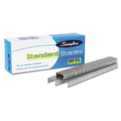 Swingline® S.F. 1 Standard Staples, 0.25" Leg, 0.5" Crown, Steel, 5,000/Box