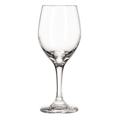 Libbey Perception Glass Stemware, Tall Goblet, 14oz, 8 1/4" Tall, 24/Carton