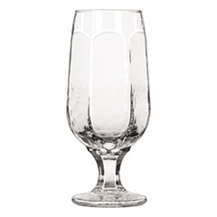 Libbey Chivalry Pedestal Glasses, Beer, 12oz, 7" Tall, 36/Carton