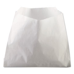 Bagcraft French Fry Bags, 5.5" x 4.5", White, 2,000/Carton