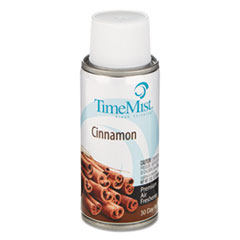 TimeMist® Settings Micro Metered Aerosol Refills, Cinnamon Spice, 2oz, 12/Carton