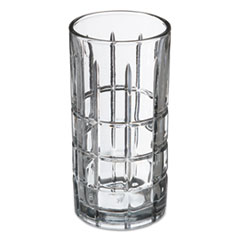 Anchor® Tartan Glasses, Iced Tea Glass, 16 oz, Clear, 12/Carton