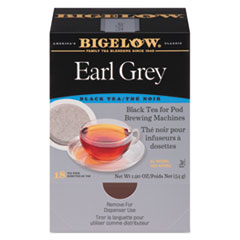 Bigelow® Earl Grey Black Tea Pods, 1.90 oz, 18/Box