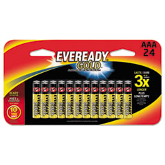 Eveready® Gold Alkaline Batteries, AAA, 24/Pk