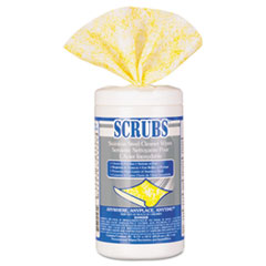 SCRUBS® Stainless Steel Cleaner Towels, 9 3/4 x 10 1/2, 30/Canister