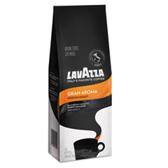 Lavazza Gran Aroma Ground Coffee, Medium Roast, 12 oz Bag