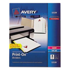 Avery® Customizable Print-On(TM) Dividers