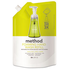 Method® Foaming Hand Wash Refill, Lemon Mint, 28 oz Pouch
