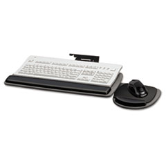 Fellowes® Adjustable Standard Keyboard Platform, 20-1/4w x 11-1/8d, Graphite/Black