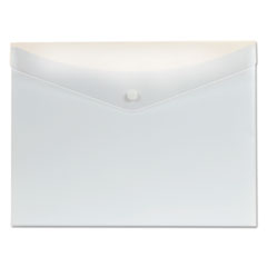 Pendaflex® Poly Snap Envelope, Snap Closure, 8.5 x 11, White