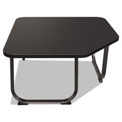 BALT® Oui Reception and Lobby Tables, Corner Table, 31w x 31d x 19h, Black
