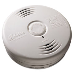 Kidde Bedroom Smoke Alarm w/Voice Alarm, Lithium Battery, 5.22"Dia x 1.6"Depth