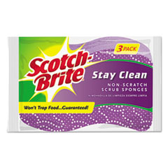 Scotch-Brite® Stay Clean Non-Scratch Scrub Sponge