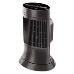 Honeywell Digital Ceramic Mini Tower Heater, 750 - 1500 W, 10" x 7 5/8" x 14", Black