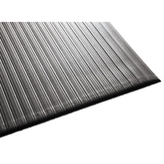 Guardian Air Step Antifatigue Mat, Polypropylene, 36 x 144, Black