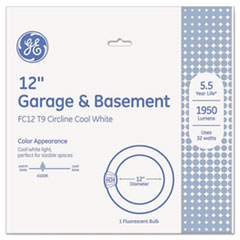 GE Garage & Basement T9 Circline Fluorescent Bulb, 32 W