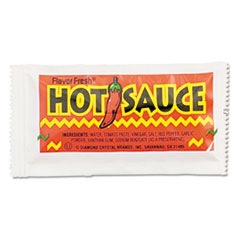 Diamond Crystal Flavor Fresh Condiment Packets, Hot Sauce, 3 g Packets