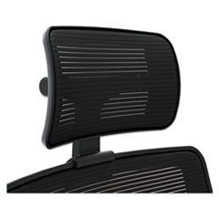 HON® Adjustable Headrest for Endorse Series Mesh Mid-Back Work Chairs, Black