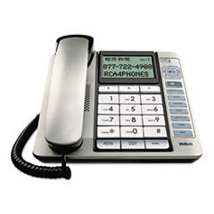 RCA® 11141BSGA One-Line Corded Phone