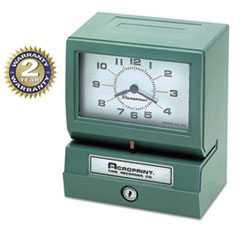 Acroprint® Model 150 Analog Automatic Print Time Clock with Month/Date/0-23 Hours/Minutes