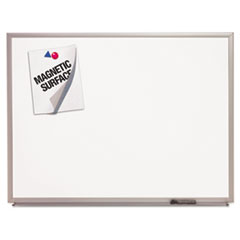 7110015680399, SKILCRAFT Magnetic Porcelain Marker Board, 53 x 77, White Surface, Anodized Aluminum Frame