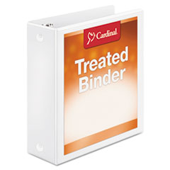 Cardinal® Treated Binder ClearVue™ Locking Round Ring Binder