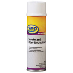 Zep Professional® Smoke and Odor Neutralizer, Pleasant Scent, 20 oz Aerosol Spray, 12/Carton