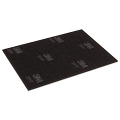 Scotch-Brite™ Surface Preparation Pad Sheets, 14 x 28, Maroon, 10/Carton