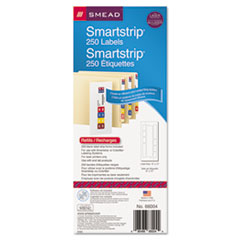Smead® Color-Coded SmartStrip® Refill Label Forms