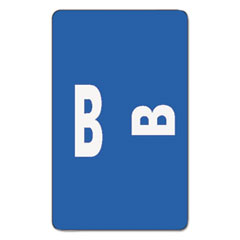 Smead™ AlphaZ Color-Coded Second Letter Alphabetical Labels, B, 1 x 1.63, Dark Blue, 10/Sheet, 10 Sheets/Pack