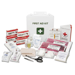 6545006561093, SKILCRAFT First Aid Kit, Industrial/Construction, 8-10 Person Kit, 169 Pieces, Metal Piece